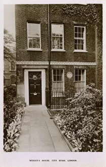 Cleric Collection: John Wesleys House - City Road, London