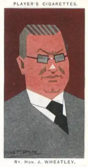 Cubist Prints: John Wheatley - Scottish socialist politician