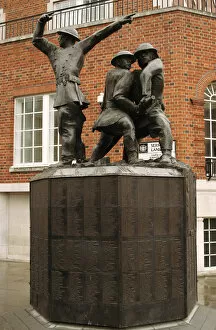 Images Dated 2nd April 2008: John William Mills (b. 1933). English sculptor. Blitz (1991)