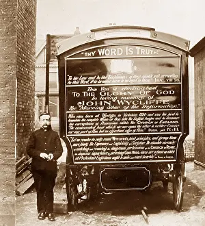 John Wycliffe Protestant Movement Travelling Preacher