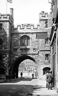 Clerkenwell Prints: John's Gate, Clerkenwell, London, early 1900s