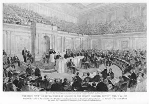 Impeached Gallery: Johnson Impeached 1868