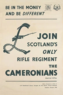 Images Dated 30th November 2011: Join Scotland?s Only Rifle Regiment