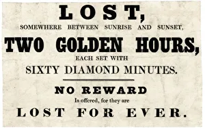 Morals Gallery: Joke notice, Lost Hours