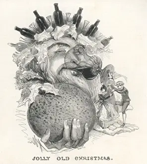 Gluttony Prints: Jolly Old Christmas
