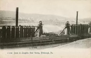 Pennsylvania Collection: Jones & Laughlin Steel Works, Pittsburgh, Pennsylvania