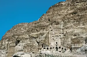 Petra Prints: JORDAN. MaN. Petra. Urn Tomb in the Way of