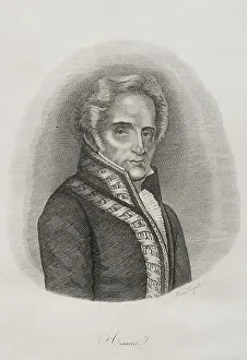 Carlist Prints: Jose Aznarez Navarro (1759-1837). Spanish politician