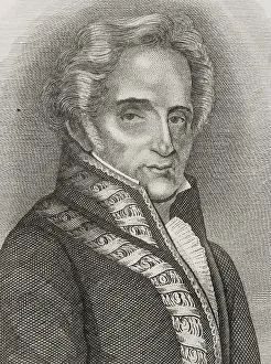 Carlist Prints: Jose Aznarez Navarro (1759-1837). Spanish politician