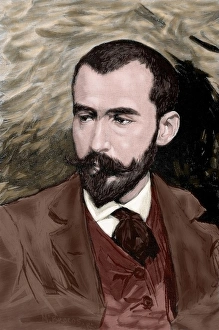 Images Dated 30th December 2012: Jose Benlliure (1855-1937). Colored engraving