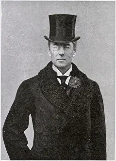 Radical Collection: Joseph Chamberlain (1836 - 1914), British statesman who was first a radical Liberal