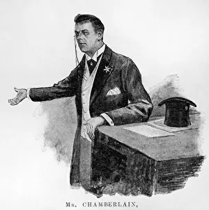 Alliance Prints: Joseph Chamberlain (1836-1914). British politician