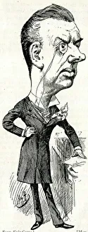 Reviews Prints: Joseph Chamberlain, caricature by Harry Furniss