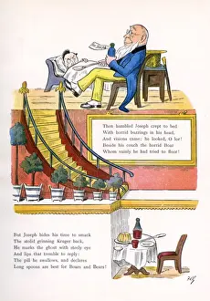 Spoon Prints: Joseph Chamberlain dream of Paul Kruger feeding him medicine