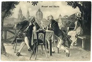 Crossed Prints: Joseph Haydn & Mozart