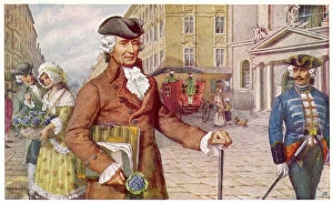 Austrian Collection: Joseph Haydn / In Street