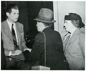 Embassies Gallery: Joseph Kennedy working at the US embassy, September 1939