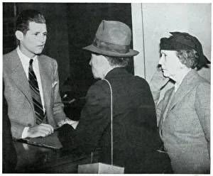 Ambassador Gallery: Joseph Kennedy working at the US embassy, September 1939