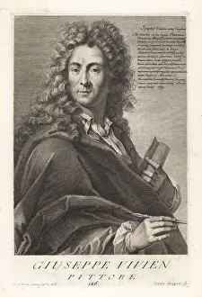 Scroll Prints: Joseph Vivien, French painter, 1657-1735