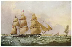 1844 Collection: JOSHUA BATES SAIL SHIP