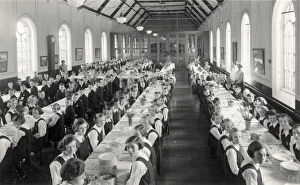 Orhanage Collection: Josiah Mason Orphanage, Birmingham - Dining Hall
