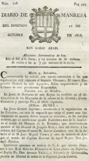 Blake Prints: Journal of Manresa. Number 118. Page 559. October 16