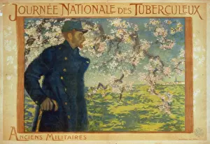 Nationale Prints: Journe Nationale des Tuberculeux. Anciens Militaires