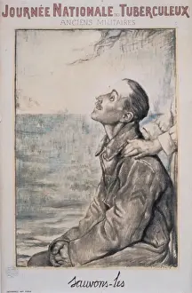 Journee Prints: Journee nationale des tuberculeux. Anciens militares. Sauvon