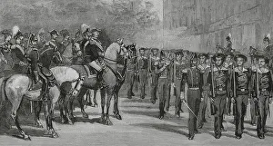 Borbon Prints: Journey to Portugal of the kings of Spain