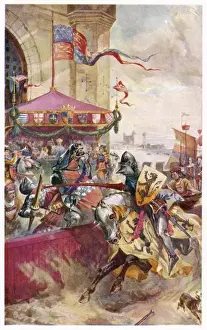 Joust Prints: Jousting / London Bridge