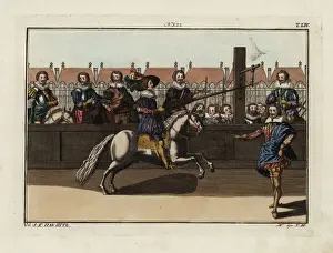 Tourney Prints: Jousting at a ring