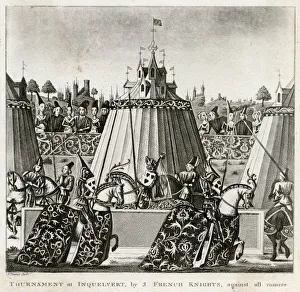 Images Dated 5th July 2018: Jousting tournament