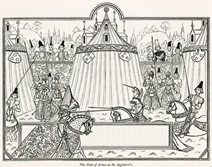 Images Dated 5th July 2018: Jousting tournament