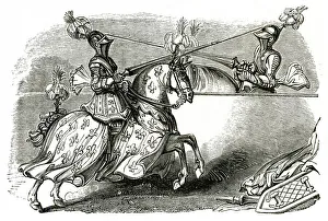 Images Dated 5th July 2018: Jousting tournament