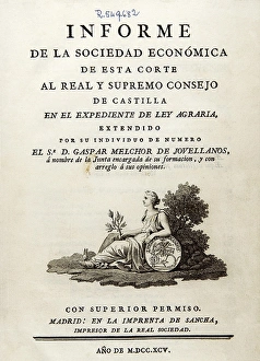 Castilla Gallery: JOVELLANOS, Gaspar Melchor de (1744-1811). Spanish