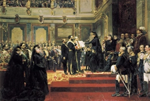 Governments Collection: JOVER Y CASANOVA, Francisco (1836-1890). The Queen
