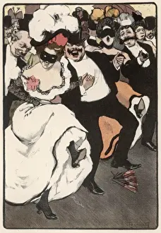Jovial Prints: Jovial Party Goers / Sie
