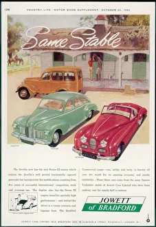 Britain Gallery: Three Jowett Models 1952