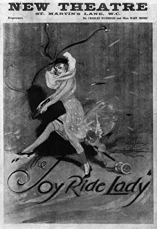 The Joy Ride Lady - a theatre poster banned on the Tube