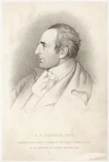 Kemble Prints: Jp Kemble / Holl / Lawrence