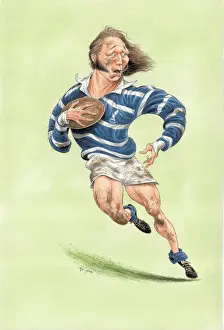 Williams Prints: JPR Williams - Welsh rugby player
