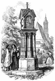 Images Dated 13th September 2012: Js Bach / Leipzig Memorial