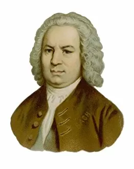 1750 Collection: Js Bach (Portrait)