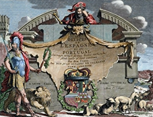 Alvarez Gallery: Juan Alvarez de Colmenar (18th century). Les delices d Espa