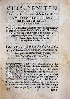 Penance Prints: Juan Alvaro Zapata (1552-1623). Spanish Cistercian monk. Vi