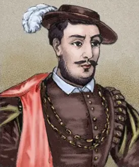 Conqueror Prints: Juan de Grijalva (1490-1527). Spanish explorer