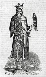 Medieval Times Prints: Juan I of Aragon - the Hunter or the Lover of all Elegance