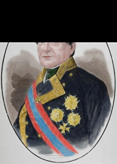 Images Dated 29th June 2014: Juan Jose Martinez y Espinosa (1804-1875). Spanish Navy. Por