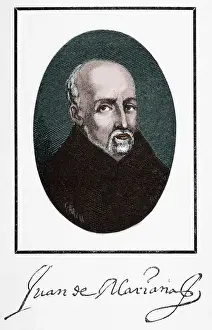 Juan de Mariana (1536-1624). Spanish Jesuit priest, Scholas
