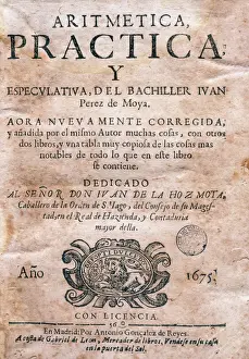 1675 Prints: Juan Perez de Moya (1514-1595)